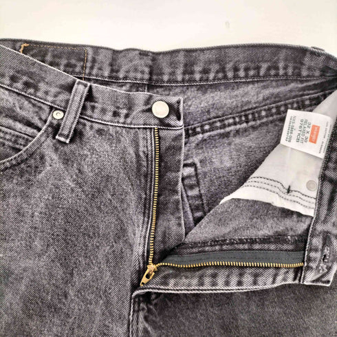 ラングラー Wrangler RELAXED FIT リラックスフィット ブラックデニムパンツ メンズ 32×30