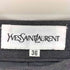 イヴサンローラン Yves Saint Laurent ストライプ柄 ウール タイトスカート レディース FR:36
