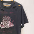 スクリーンスターズ SCREEN STARS 80-90S ボディ USA製 ダメージ エイジング 加工 Tシャツ 裾袖シングル 襤褸 ボロ Y2K メンズ import:L