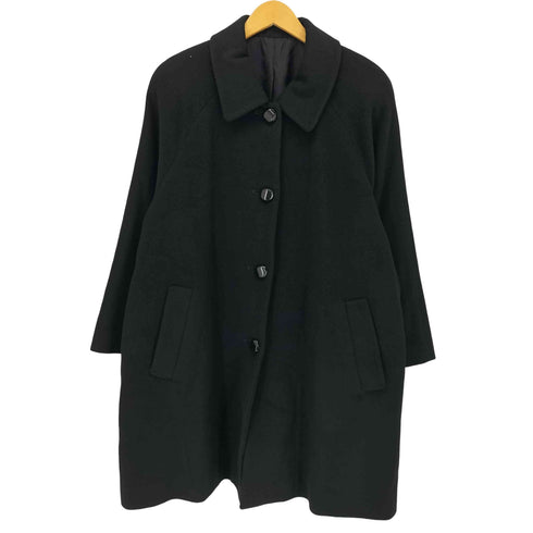 カシミヤ CASHMERE カシミヤ100% ステンカラーハーフコート レディース JPN:11号
