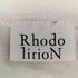 ロドリリオン RhodolirioN 23SS バックプリント クルーネックTシャツ レディース O/S