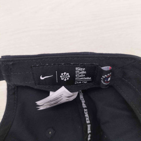 ナイキ NIKE ベースボールチームロゴ刺繍 オーガニックコットンキャップ メンズ