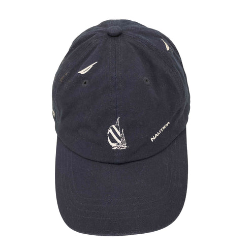ノーティカ NAUTICA LOGO PATTERN EMB 6P CAP ロゴ刺繍キャップ メンズ