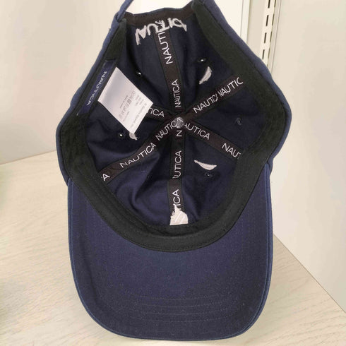 ノーティカ NAUTICA LOGO PATTERN EMB 6P CAP ロゴ刺繍キャップ メンズ
