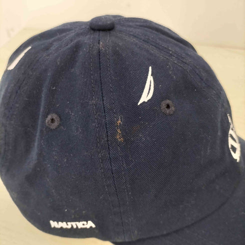 ノーティカ NAUTICA LOGO PATTERN EMB 6P CAP ロゴ刺繍キャップ メンズ