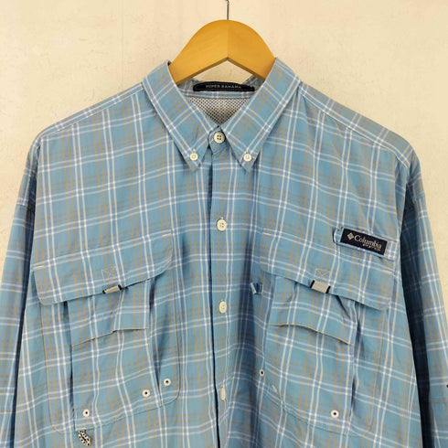 コロンビア Columbia PFG SUPER BAHAMA Long Sleeve Shirt チェック スーパーバハマ ロングスリーブシャツ メンズ