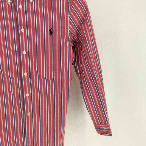 ラルフローレン RALPH LAUREN スリムフィット ランドカラー 長袖 シャツ レディース 2