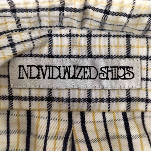 USA製 INDIVIDUALIZED SHIRTS チェック ボタンダウン 長袖 シャツ メンズ