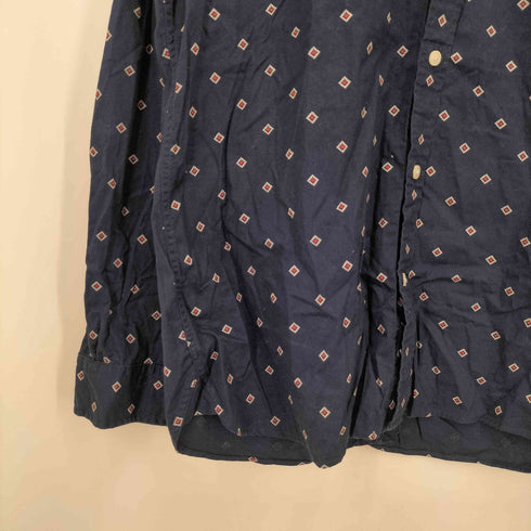 レッドフリースブルックスブラザース Red Fleece Brooks Brothers 総柄 ボタンダウン 長袖 シャツ メンズ import:L