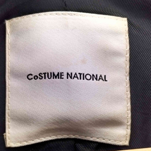コスチュームナショナル CoSTUME NATIONAL イタリア製 スタンドカラー スリムジャケット Y2K レディース