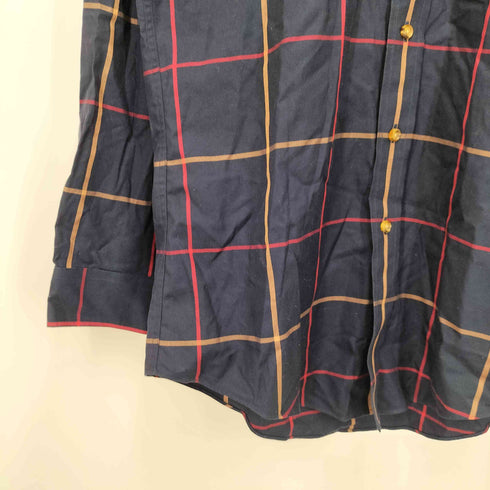 ブルックスブラザーズ BROOKS BROTHERS チェック ボタンダウン シャツ メンズ import:L