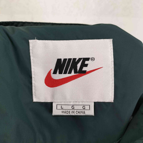ナイキ NIKE 90s 銀タグ スオッシュ刺繍 ナイロンジャケット メンズ L