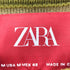 ザラ ZARA テキストジャガードニット メンズ import:M