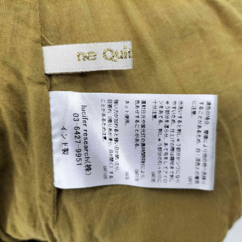 ヌキテパ NE QUITTEZ PAS ne Quittez pas エンブロイダリースカート レディース