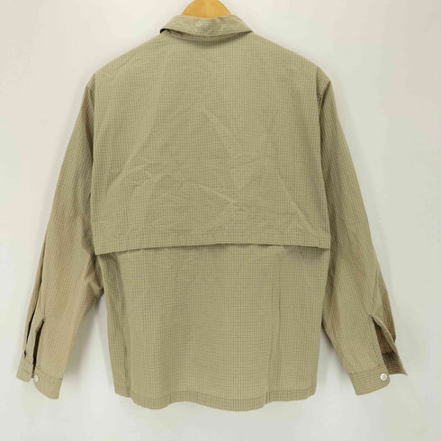 スティーブンアラン Steven Alan DMP CHECK FULL ZIP SHIRT ダンプチェックフルジップシャツ メンズ import:S