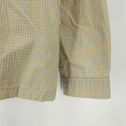 スティーブンアラン Steven Alan DMP CHECK FULL ZIP SHIRT ダンプチェックフルジップシャツ メンズ import:S