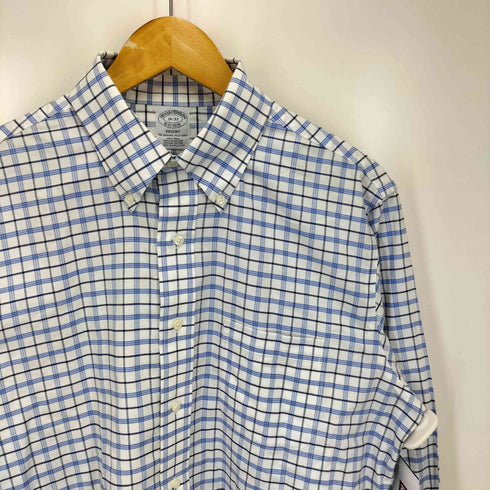 ブルックスブラザーズ BROOKS BROTHERS REGENT ギンガムチェック ボタンダウン シャツ メンズ 16-33