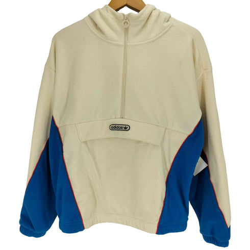 アディダスオリジナルス adidas Originals Retro Luxury Fleece Hoodie レトロ ラグジュアリー フリース フーディ アノラック パーカー レディース XOT