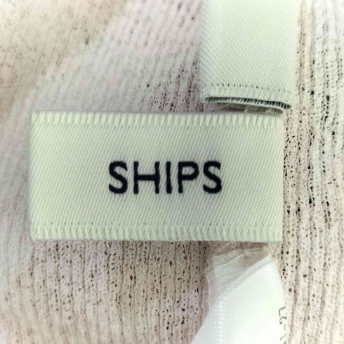 シップスエニィ SHIPS any ナイロン ギャザー ノーカラー コクーン ブルゾン レディース FREE