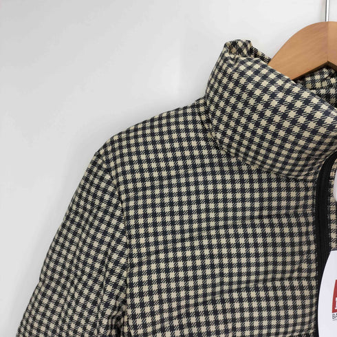 ユニクロ UNIQLO チェック ウルトラライトダウンジャケット レディース JPN:L
