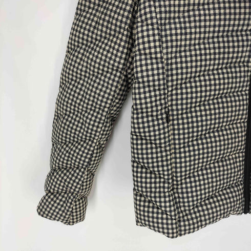 ユニクロ UNIQLO チェック ウルトラライトダウンジャケット レディース JPN:L