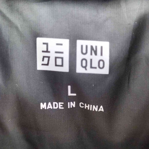 ユニクロ UNIQLO チェック ウルトラライトダウンジャケット レディース JPN:L