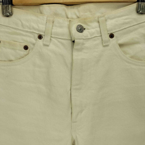 リーバイス Levis 510 ボタン裏359 ストレート ホワイトデニム メンズ E29 L34