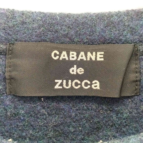カバンドズッカ CABANE de ZUCCa ドローストリングクルーネックニット メンズ JPN:M