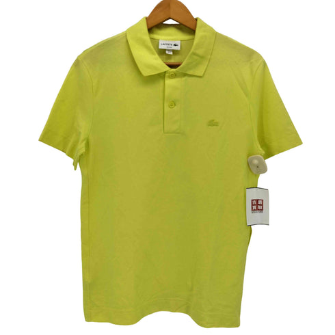 ラコステ LACOSTE Slim Fit Organic Stretch Cotton Piqué Polo Shirt スリムフィット ラコステムーブメントポロシャツ メンズ import:M