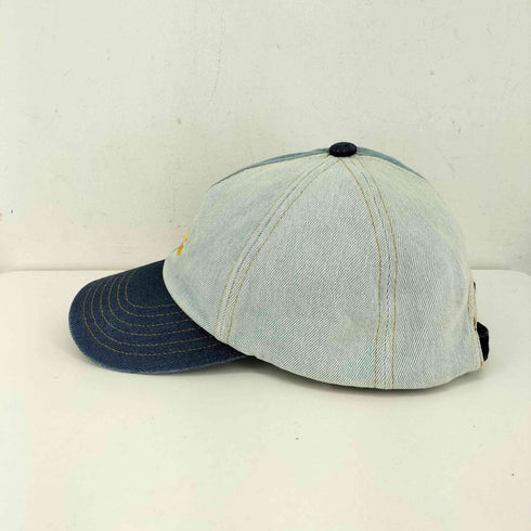 メゾンキツネ MAISON KITSUNE デニム6パネルキャップ レディース