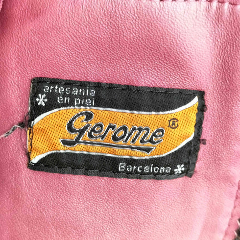 Gerome ショールカラー レザージャケット レディース JPN:M