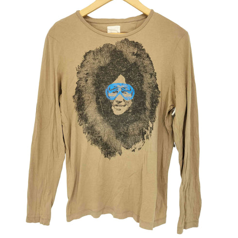 ディーゼル DIESEL L/S プリントTシャツ メンズ import:S