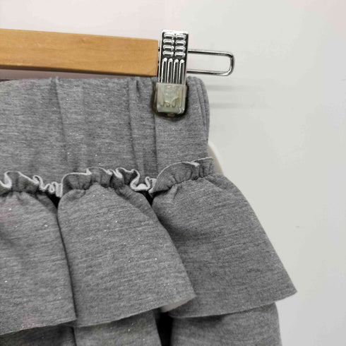 ANDWANG Kirakira frill culotte mini skirt キラキラフリルキュロットミニスカート レディース S