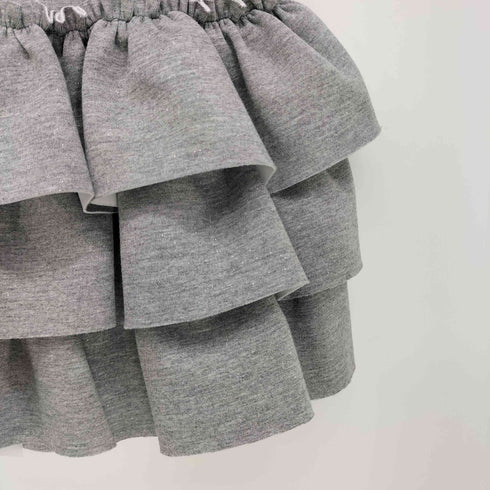 ANDWANG Kirakira frill culotte mini skirt キラキラフリルキュロットミニスカート レディース S
