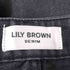 リリーブラウン Lily Brown ハイウエストタックデニムパンツ レディース JPN:0