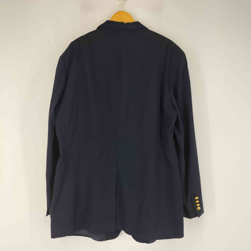 ポロバイラルフローレン Polo by RALPH LAUREN 80S 三角タグ USA製 紺ブレ 金ボタン テーラードジャケット メンズ