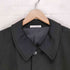 カシミヤ CASHMERE SILKY CASHMERE 比翼ステンカラーコート メンズ JPN:L