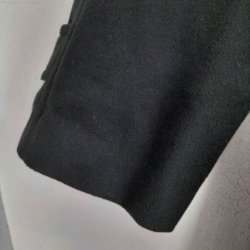 カシミヤ CASHMERE SILKY CASHMERE 比翼ステンカラーコート メンズ JPN:L