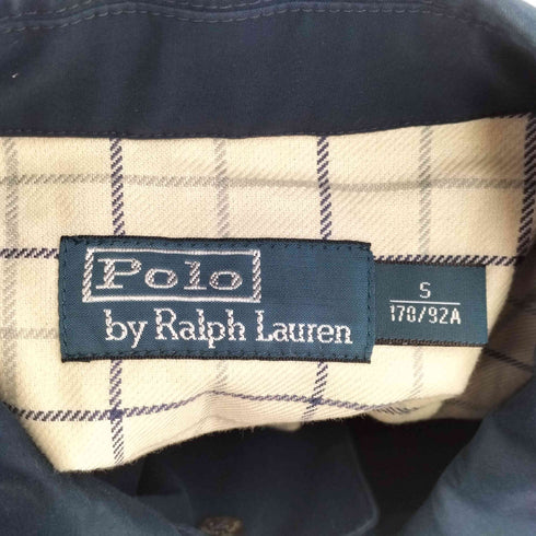 ポロバイラルフローレン Polo by RALPH LAUREN 裏地チェック 比翼ステンカラーコート メンズ import:S