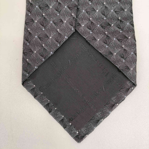 エルメネジルドゼニア Ermenegildo Zegna イタリア製 シルク100 ドット ネクタイ メンズ