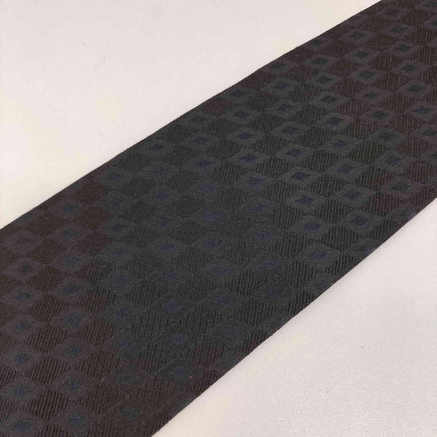 エルメネジルドゼニア Ermenegildo Zegna イタリア製 シルク100 ダイヤ柄 ネクタイ メンズ