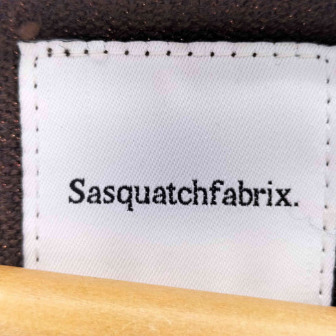 サスクワァッチファブリックス SASQUATCHfabrix. ハイネック ラメ ニット メンズ import:L