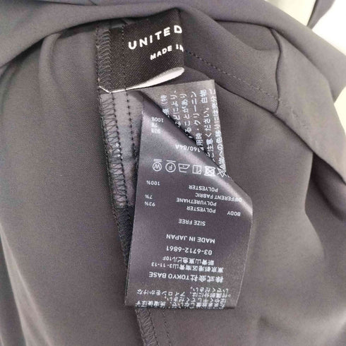 ユナイテッドトウキョウ UNITED TOKYO 23SS バイカラー オプティカル ブラウス 手洗い可能 レディース FREE