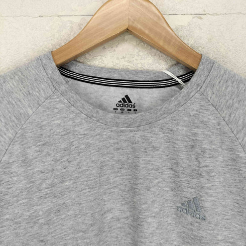 アディダス adidas パフォーマンスロゴ 刺繍 ラグラン 半袖 Tシャツ メンズ M