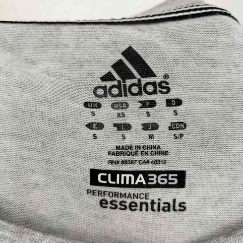 アディダス adidas パフォーマンスロゴ 刺繍 ラグラン 半袖 Tシャツ メンズ M