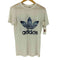 アディダス adidas 70-80s USA製 old デカ トレフォイル ロゴ Tシャツ 裾袖シングル メンズ