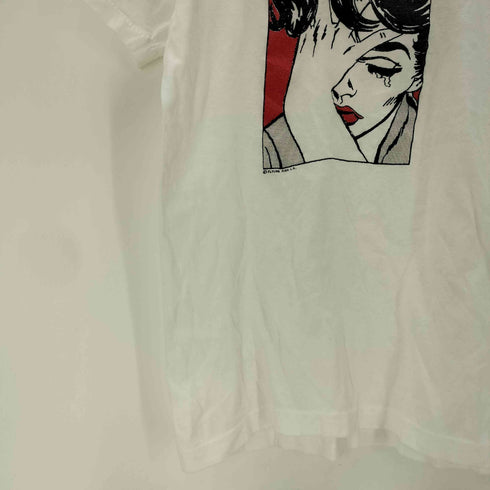 スクリーンスターズ SCREEN STARS 80S USA製 ボディ ポップ アート プリント Tシャツ 裾袖シングル メンズ