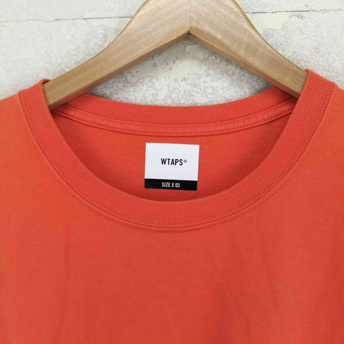 ダブルタップス WTAPS 両面プリント クルーネック 半袖 Tシャツ メンズ X 03