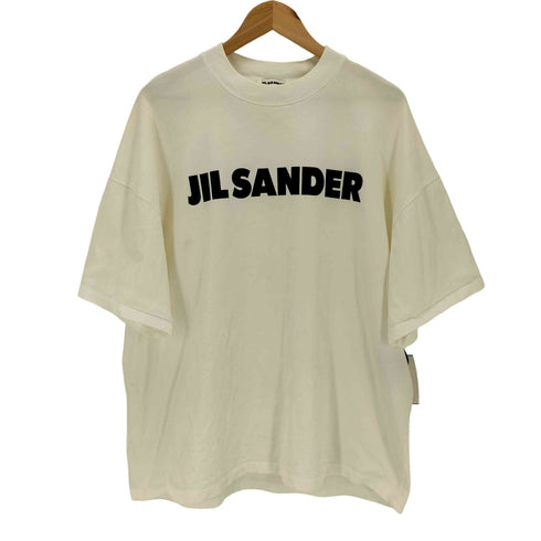 ジルサンダー JIL SANDER オーバーサイズ半袖ロゴTシャツ メンズ M