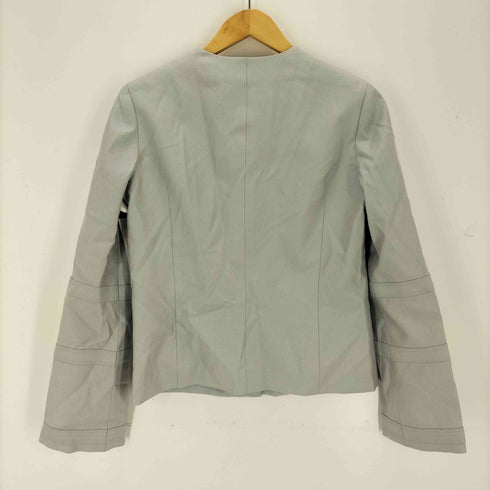 ランバンコレクション LANVIN COLLECTION ノーカラージャケット レディース 38